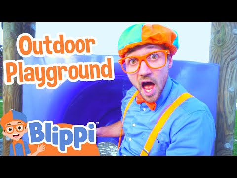 Educational Videos for Preschoolers with Blippi | Outdoor Park