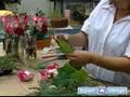 How to Make Wedding Bouquets and Corsages : Add Lemon Leaves to Your Wedding Corsage