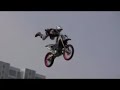 台場でFMX(フリースタイルモトクロス)　