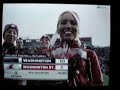 Washington State Cheerleaders on FSN during the Apple Cup