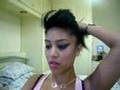 making the quiff!!