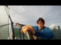 Windsurfing in marginal conditions in El Mongol, (Gijón-Spain). This is a GoPro slowmotion recording of two consecutive waves with critical wind conditions and dangerous rocks in the wave. The board is an AHD SeaLion and the sail a 6,2 Goya. At the end of the video you can click and watch a wipeout in the last wave with bad consecuences. Un video de www.jim-box.com - Follow me on Facebook www.facebook.com