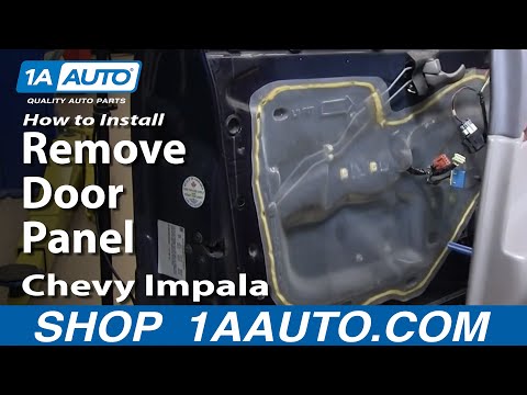 How To Install Replace Remove Door Panel Chevy Impala 00-05 1AAuto.com