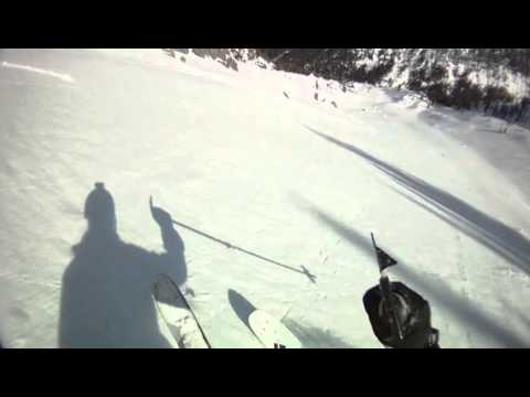 Skiing the Catcher's Mitt