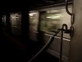 On-Board R40M B Train : R40S B Train Departing West 4th Street