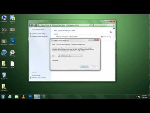 how to use a windows 7 repair disk