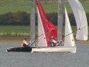 Osprey dinghy action Symmetric Grand Prix 2008