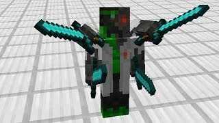 Minecraft Mod Showcase : MORE PLAYER MODELS! 