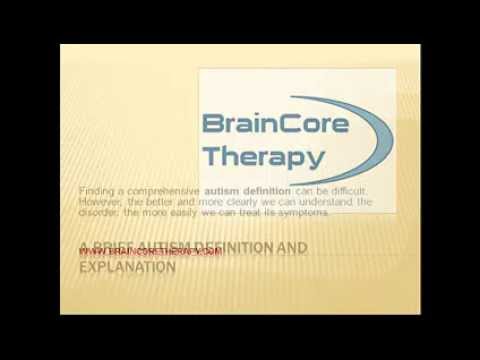 how to define autism