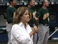 Jeanna Herrman sings National Anthem