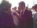 Los de CQC en las carreras de camiones 08