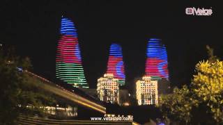 Flame Towers - Baku, Azerbaijan -- Vetaş Electric & Lighting Traxon