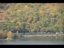 CSX Q702 in Autumn Brilliance at Iona Island