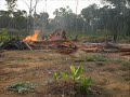LCP monitora fazenda e depois queima casa