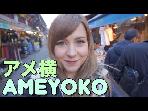 AMEYOKO Shopping Street in Tokyo! | Sharla's Life