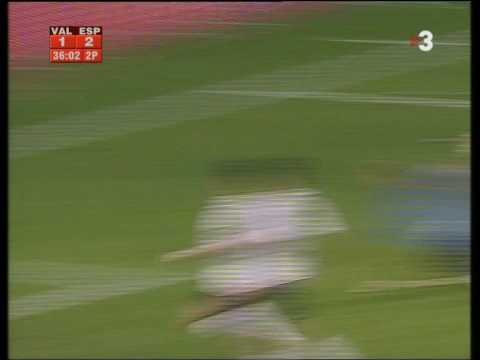 Gol de Luis Garc&iacute;a al Valencia CF