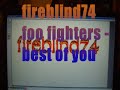 foo fighters- best of you foo fighters- best of you
