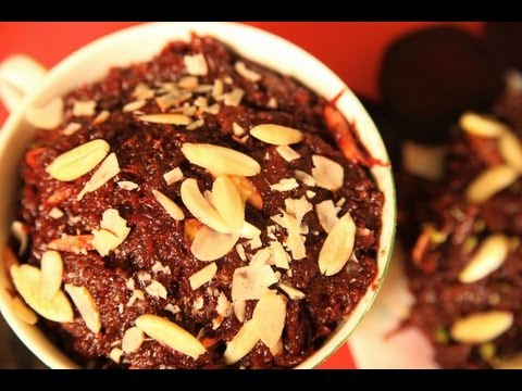 How-to make Beetroot Halwa (Beetroot Pudding) by Seema