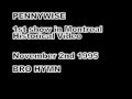 PENNYWISE 1st show MONTREAL historical video BRO H