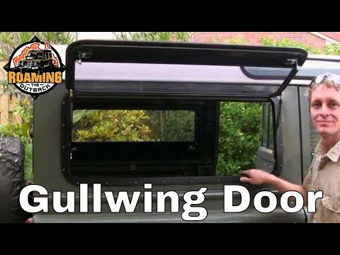 Land Rover Defender Gullwing Door Upgrade