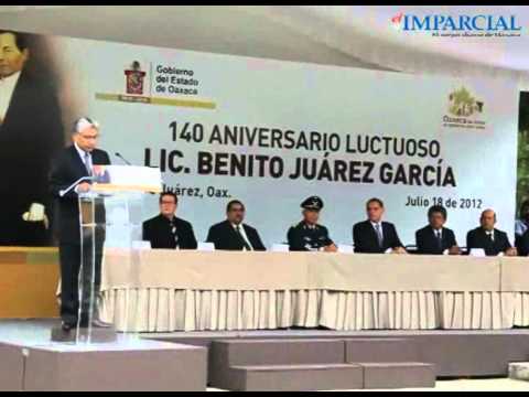 Gobierno de Oaxaca honra el legado republicano de Juárez 