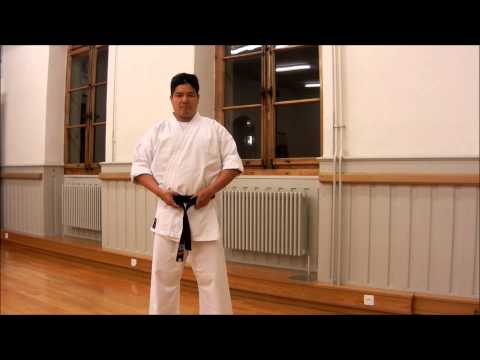 how to tie a goju ryu karate belt