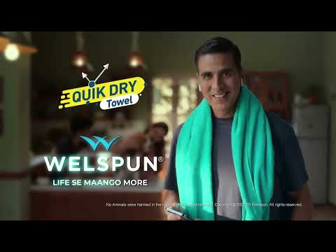 Welspun Quik Dry Towel-Jaldi Sukhe, Jaldi Sukhaye