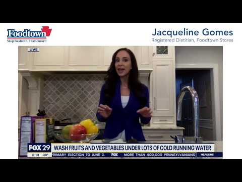 Covid-19: Washing Fruits & Veggies