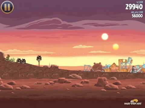 Angry Birds Star Wars Part 1, Levels 1-40