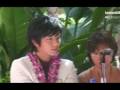 Junki in Hawaii press coference part 2[fan cam]