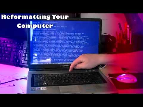 how to reformat a laptop