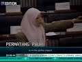 Wan Azizah Questions KJ\ Wan Azizah Questions KJ\
