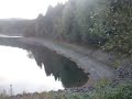 Genkeltalsperre - Nordseite, auf dem Damm zur Vorsperre