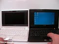 4 weeks of use, eeepc XP vs eeepc Xandros boot.