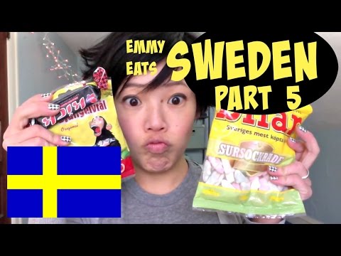 Emmy Eats Sweden part 5 - tasting more Swedish sweets