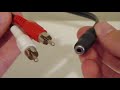 (uploaded by GraemeJ)&nbsp;3.5mm Audio Jack (Female) to RCA Audio Converter (