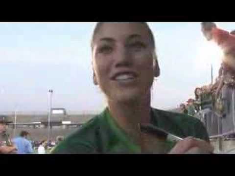 hope solo pictures. Hope Solo: The Goalkeeper