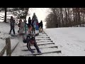Spectacular Snowboarder Wipeout