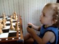 Grayson playing chess with his Pap Pap