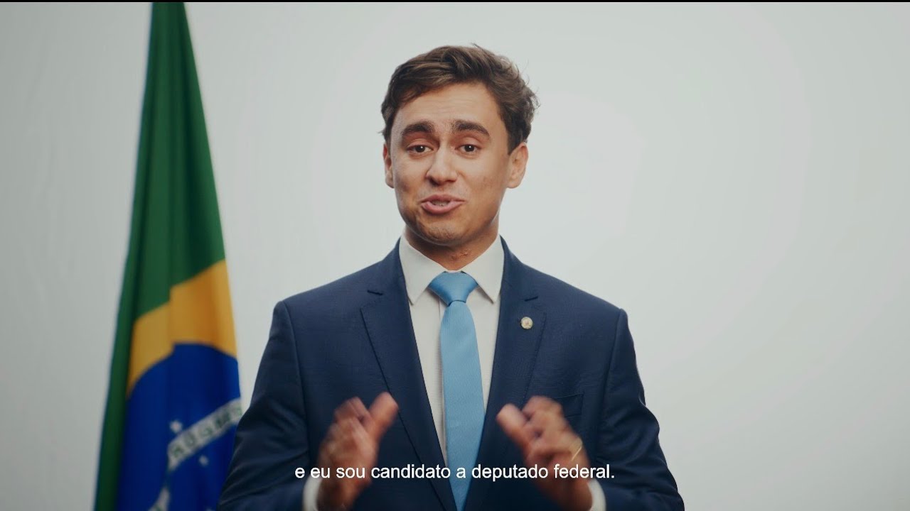 NIKOLAS FERREIRA LANÇA SUA CANDIDATURA 😱