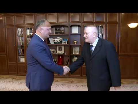 Igor Dodon a avut o întrevedere cu Victor Pușcaș