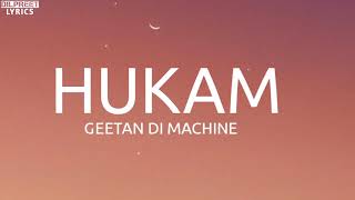 Hukam Lyrics - Karan Aujla Gianimane  Image Bna K 