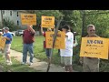 GM Retirees Protest At Biden Rally, Demand U.S. Treasury Save Their Healthcare