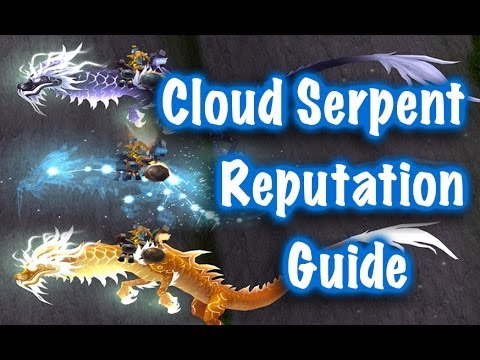 how to train cloud serpent riding