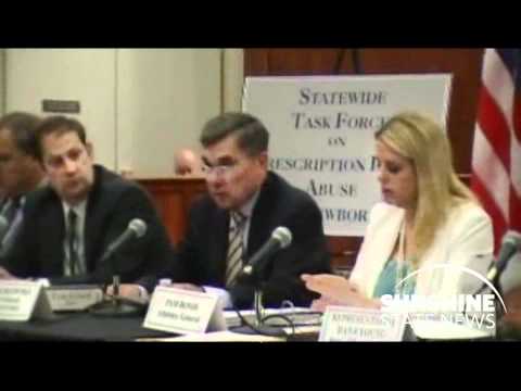 <i>Jim Turner</i>: Opening comments from Attorney General Pam Bondi and Gil Kerlikowske, the nation's drug czar, during the first meeting of the state's new Task Force on Prescription Drug Abuse and Newborns on April 24, 2012.