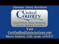 Georgia Land Auctions and Georgia Real Estate Auctions Announcement