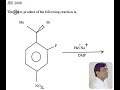 IIT JEE 2008 Chemistry Paper I Nuclophilic Substitution