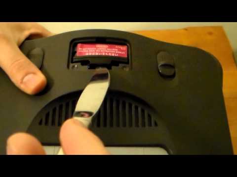 how to remove nintendo 64 expansion pack