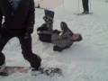 Funniest Snowboarding accident ever Funniest Snowboarding accident ever