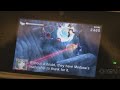 pit flies fast and makes short work out of his enemies in this 3d air battle gameplay of kid icarus on the new nintendo 3ds console.